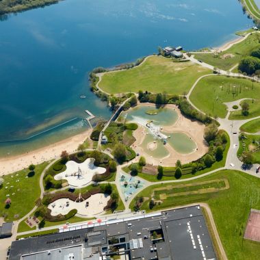 Luchtfoto van De Nekker